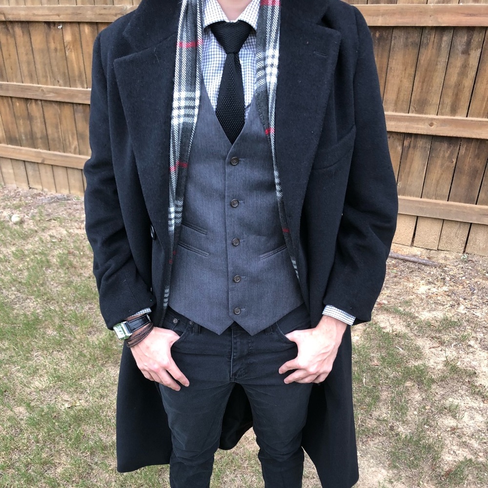 Lauren RL Cashmere Wool Overcoat